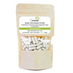 Glucomannan Extrakt, Konjac, Teufelszunge in Vega-Kapseln